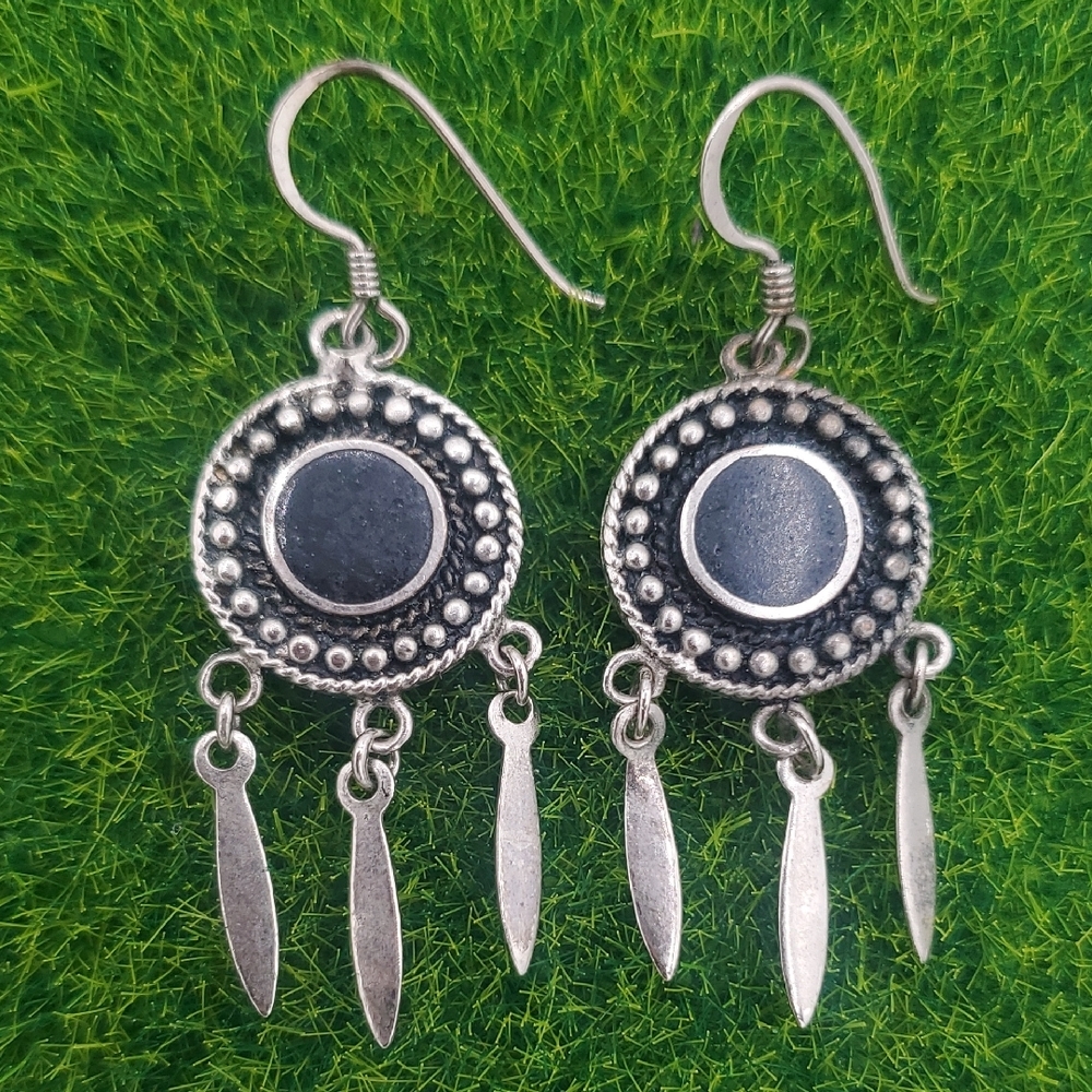 Sterling Silver Earrings E1022 Sterling Silver